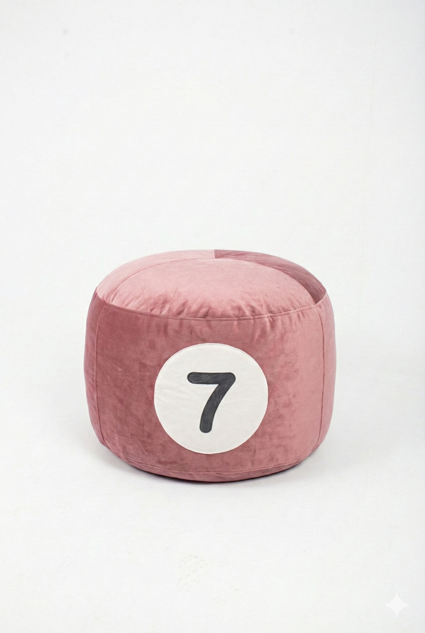 7 Pink Corduroy Bean Bag